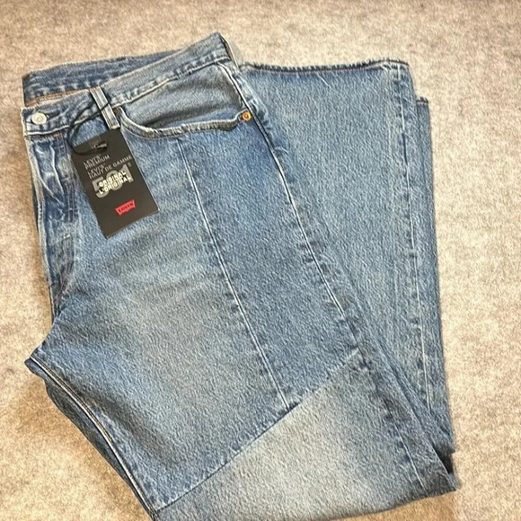 Levi's 501 Men's Jeans - Size 38/30 - NWT - Unique Patchwork Detail